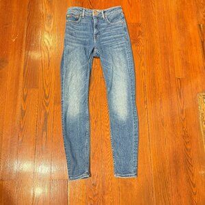 VIneyard Vines High Rise Skinny Blue Jeans Sz: 25 medium wash